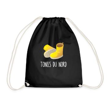 tongs du nord - Sac de sport léger - noir - Devant