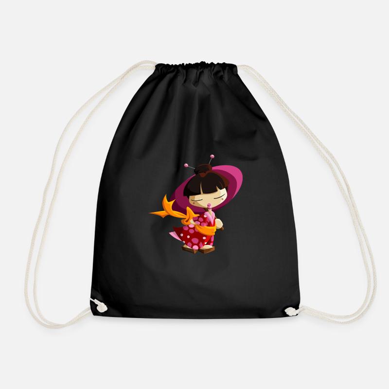 japonaise - Sac de sport léger - noir