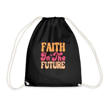 FAITH IN THE FUTURE BEST 2023 QUOTES - Sac de sport léger - noir - Devant