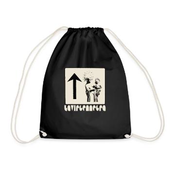 Madonna negra - Turnbeutel - Schwarz - Vorne