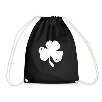 Trèfle fête de la St. Patrick - Sac de sport léger - noir - Devant