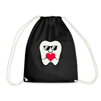Lunettes de soleil Zahn Smile - Sac de sport léger - noir - Devant