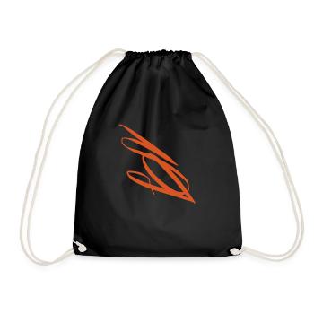 Concours de calligraphie Lettre S - Sac de sport léger - noir - Devant