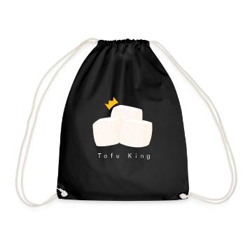 Tofu King - Turnbeutel - Schwarz - Vorne