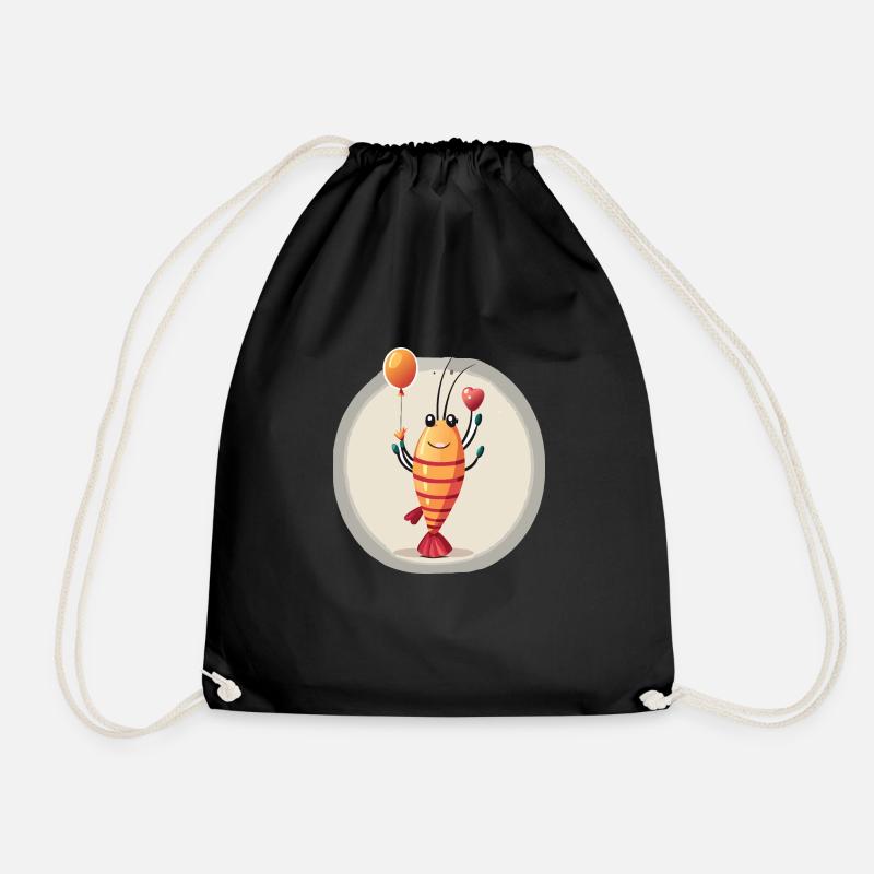 crevette - Sac de sport léger - noir