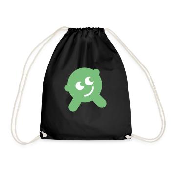 Balleke, le coquin coquin - Sac de sport léger - noir - Devant