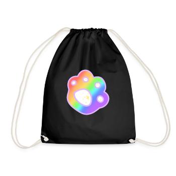 Pride Paw - Turnbeutel - Schwarz - Vorne