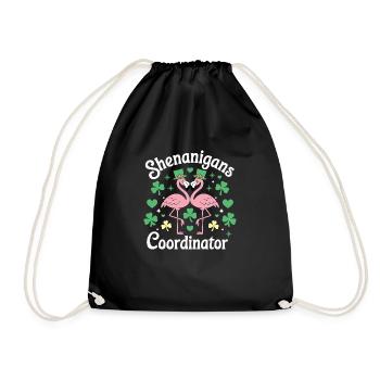 Shenanigans Koordinator - Turnbeutel - Schwarz - Vorne