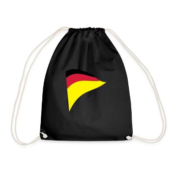 Allemagne - Sac de sport léger - noir - Devant