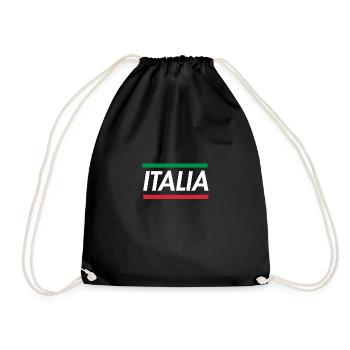 Italia - Sac de sport léger - noir - Devant