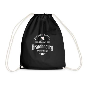 Brandenburg Shirt - Drawstring Bag - black - Front