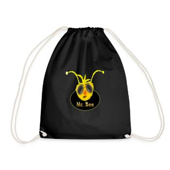 mister bee - Turnbeutel - Schwarz - Vorne