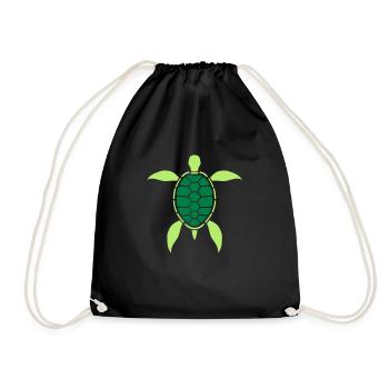 modèle tatouage sous l'eau palmes nager plongée lo - Sac de sport léger - noir - Devant