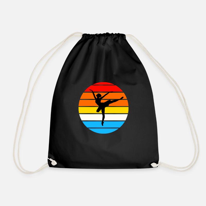 GIRL - Drawstring Bag - black