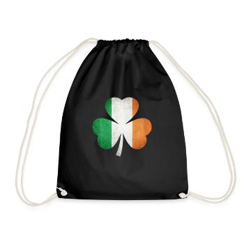 Irish lover - Drawstring Bag - black - Front