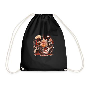 Nature of Australia - Drawstring Bag - black - Front