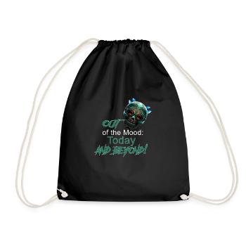 Zero Mood: Aujourd’hui et au-delà! - Sac de sport léger - noir - Devant