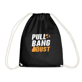 Pull Trapshooting Skeet Shooting - Turnbeutel - Schwarz - Vorne