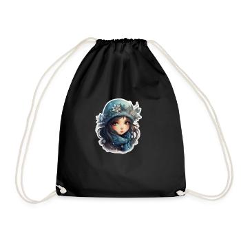 Ice Marie - Drawstring Bag - black - Front