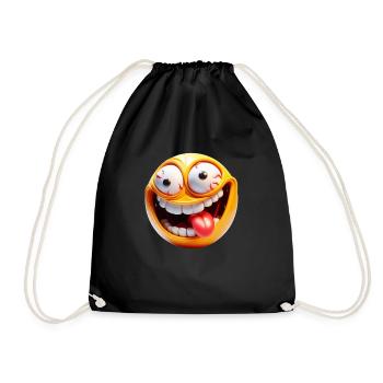 Grimace mentalement déséquilibrée XXIV - Sac de sport léger - noir - Devant