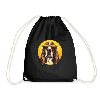 Basset - Sac de sport léger - noir - Devant