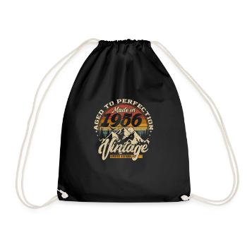 Made in 1956 Vintage Édition limitée Cadeau - Sac de sport léger - noir - Devant