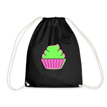 Cupcake - Sac de sport léger - noir - Devant
