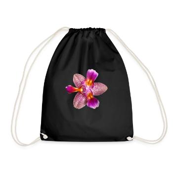 Phalaenopsis Joie Conte de fées pélorique Fleur d’orchidée - Sac de sport léger - noir - Devant