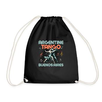 Tango argentin Buenos Aires Tango Danse Latin Mus - Sac de sport léger - noir - Devant