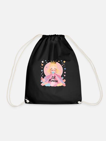 Lil Princess - Turnbeutel - Schwarz