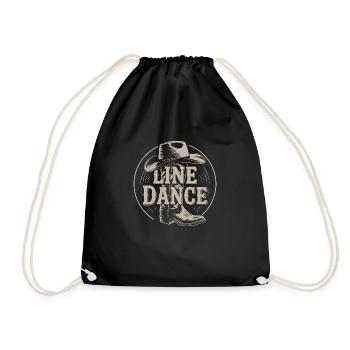 Formation de groupe de danse en ligne My Dance Sport - Sac de sport léger - noir - Devant