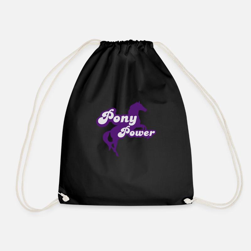 Pony - Turnbeutel - Schwarz