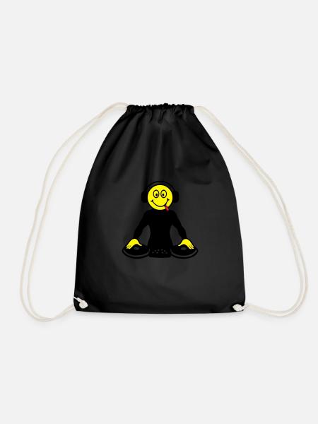 DJ - Drawstring Bag - black
