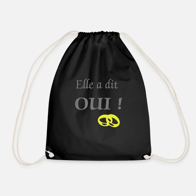 elle_a_dit_oui - Sac de sport léger - noir