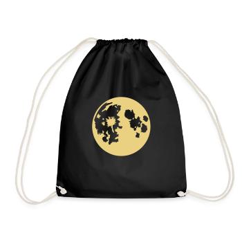 Lune - Sac de sport léger - noir - Devant