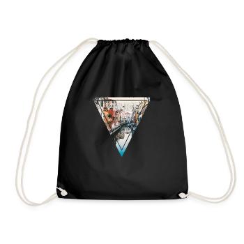 Venice - Drawstring Bag - black - Front