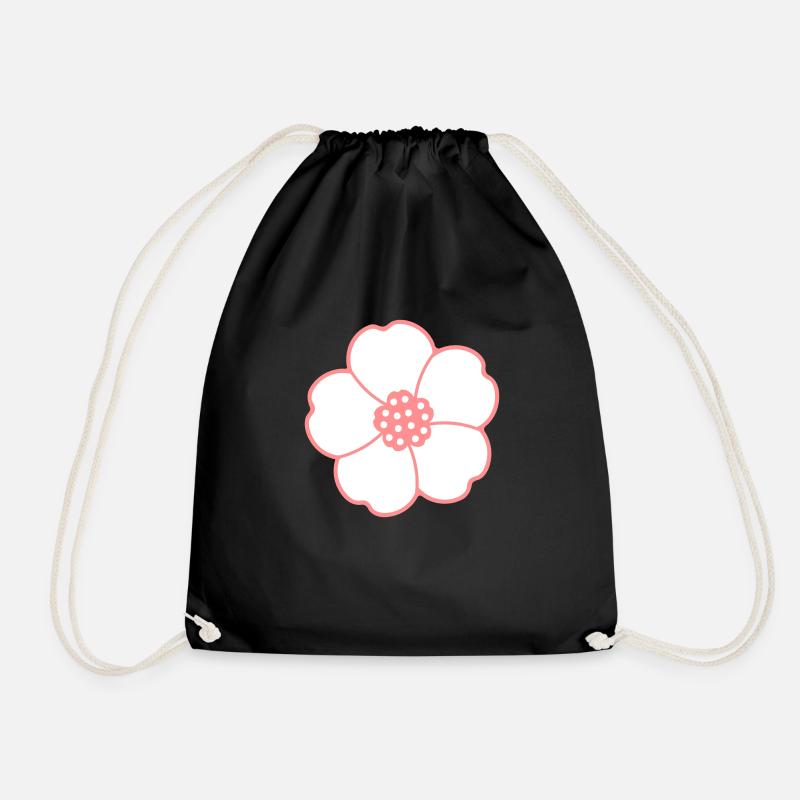 Sakura - Turnbeutel - Schwarz