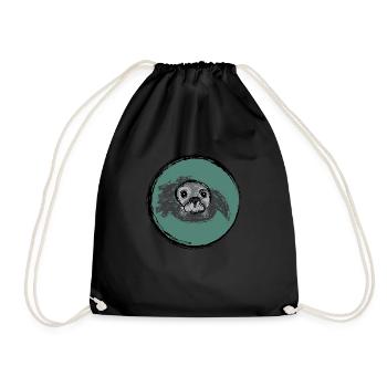 Phoques surgits / Surfacing Seal - Design II - Sac de sport léger - noir - Devant