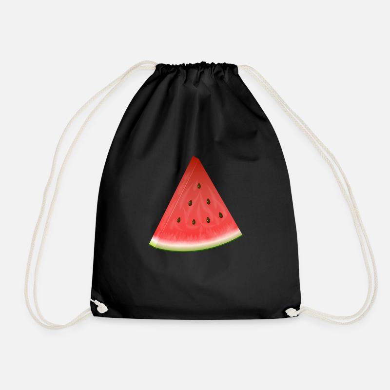Melone - Turnbeutel - Schwarz