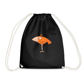Achmet The Early Bird Look East Gift - Drawstring Bag - black - Front