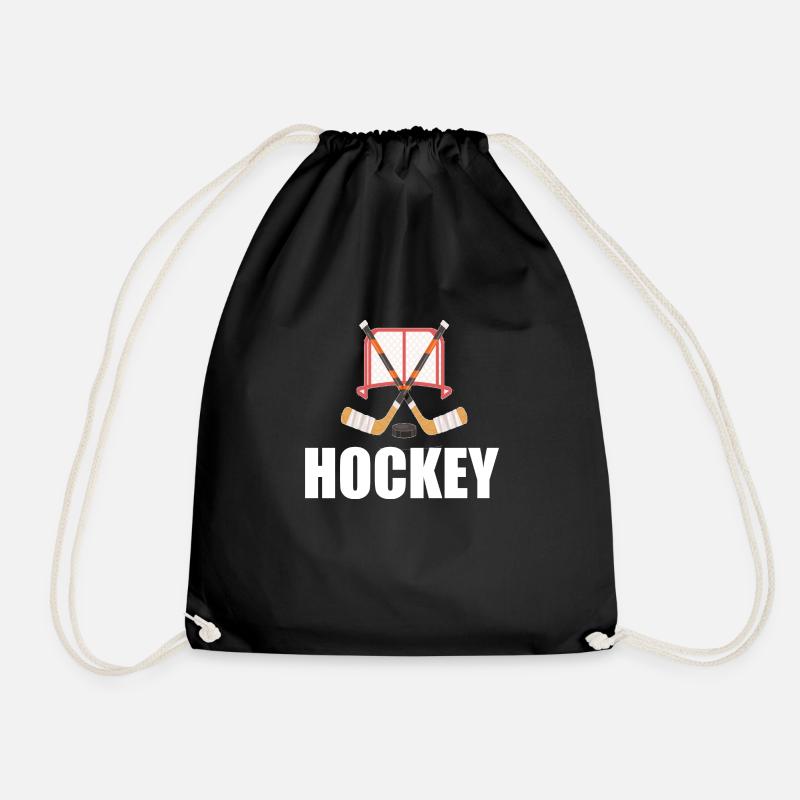 Hockey - Turnbeutel - Schwarz