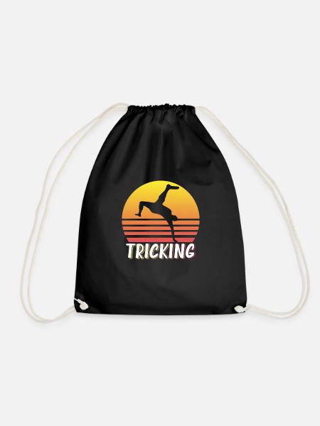 Martial Arts Tricking - Turnbeutel - Schwarz