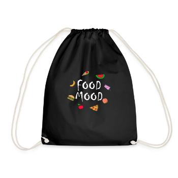 HUMEUR DE LA NOURRITURE - Sac de sport léger - noir - Devant