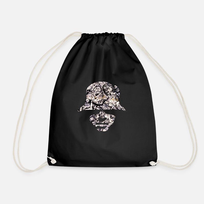 Adored - Drawstring Bag - black