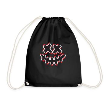 Sourire X - Sac de sport léger - noir - Devant