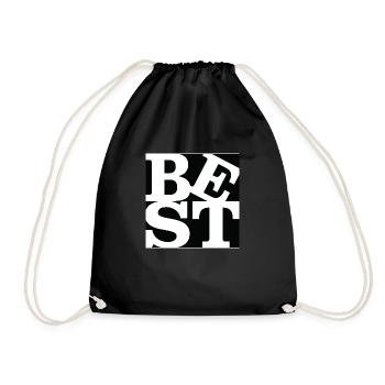 Meilleur jeu de mots art original 3 - Sac de sport léger - noir - Devant