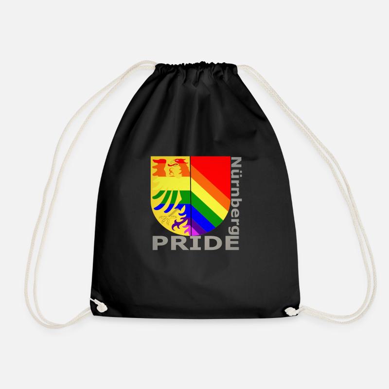 Nürnberg Queer Gay Pride CSD - Turnbeutel - Schwarz