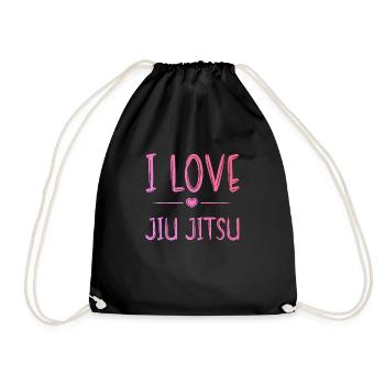 J’adore le Jiu Jitsu - Sac de sport léger - noir - Devant