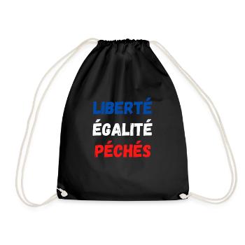 Liberté égalité péchés - Sac de sport léger - noir - Devant