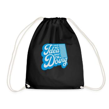Aucune idée - Sac de sport léger - noir - Devant